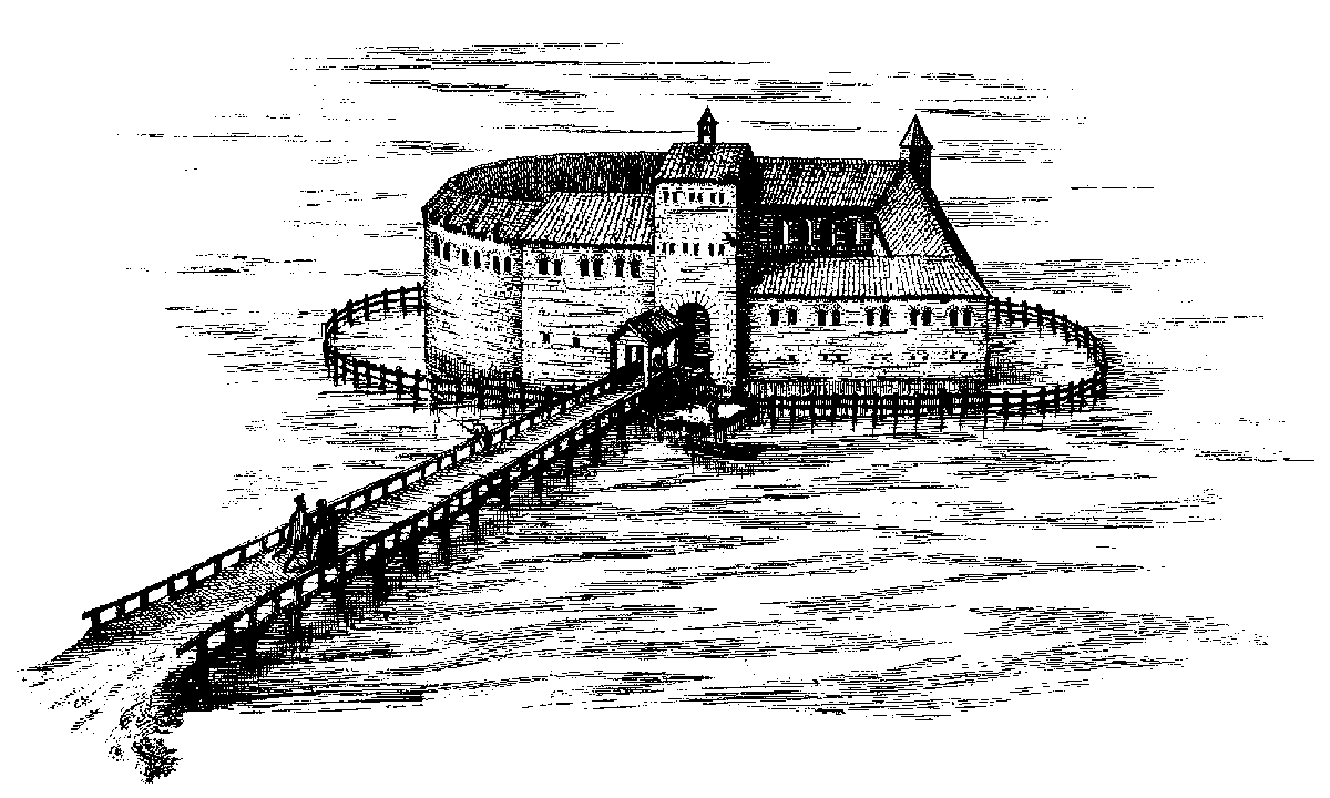 schloss_orth_illustration Seeschloss Ort(h) - Anno 1594
